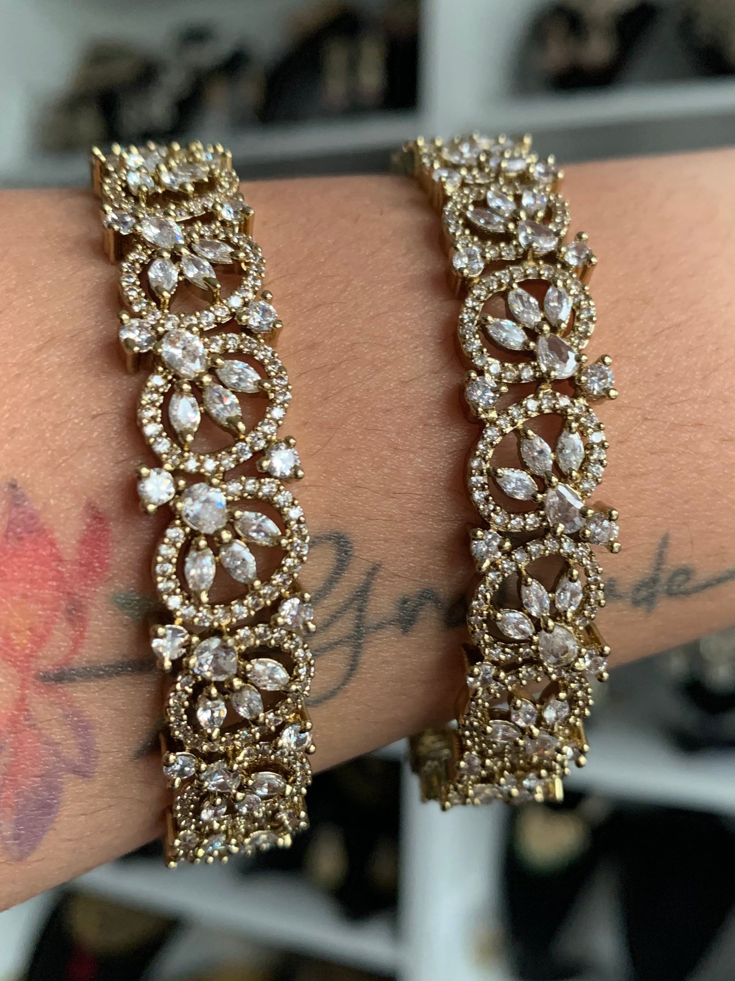 American Diamond Bangles