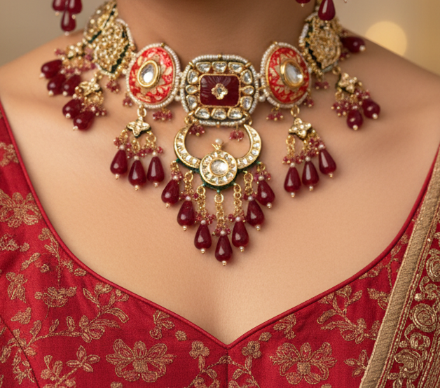 Kundan Choker Set