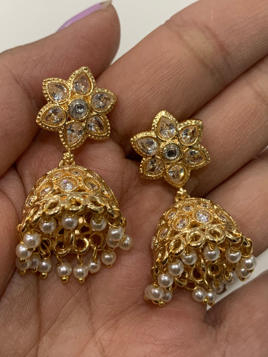 Mini Jhumki Earrings