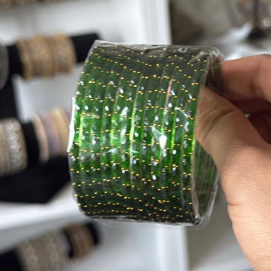 Raindrop Glass Bangles