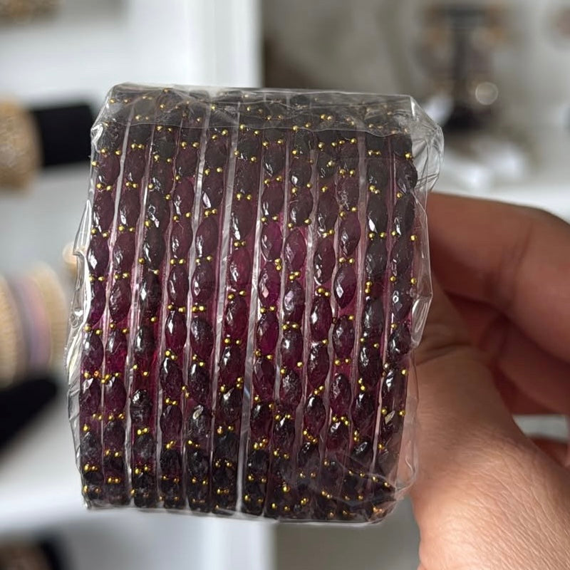 Raindrop Glass Bangles