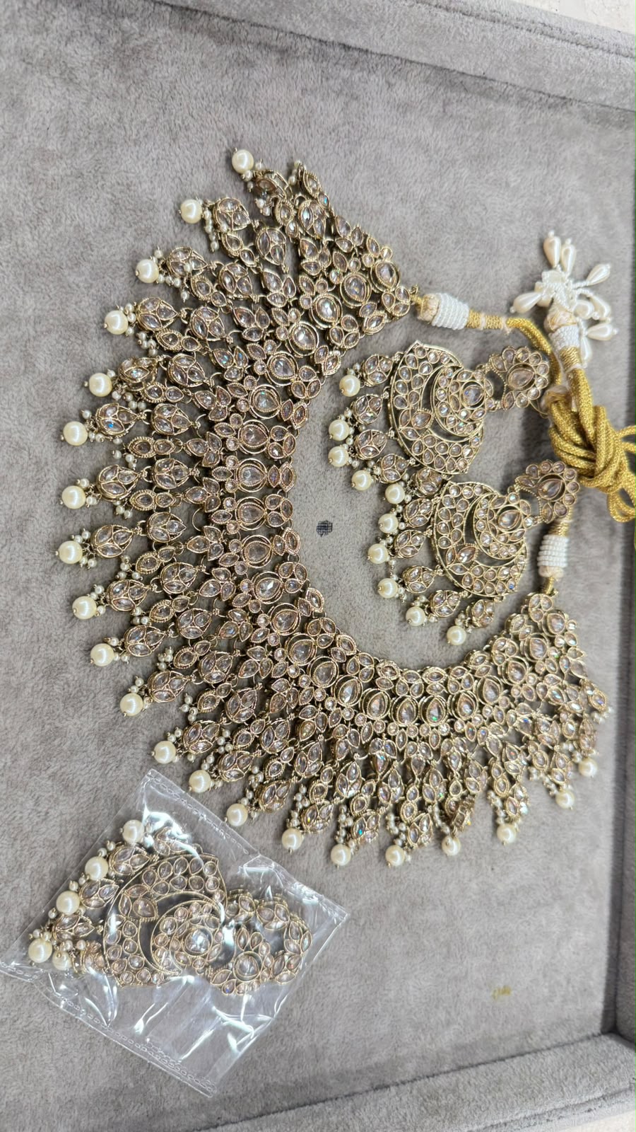 Polki Bridal Necklace Set