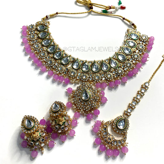 Kundan Necklace Set image 0
