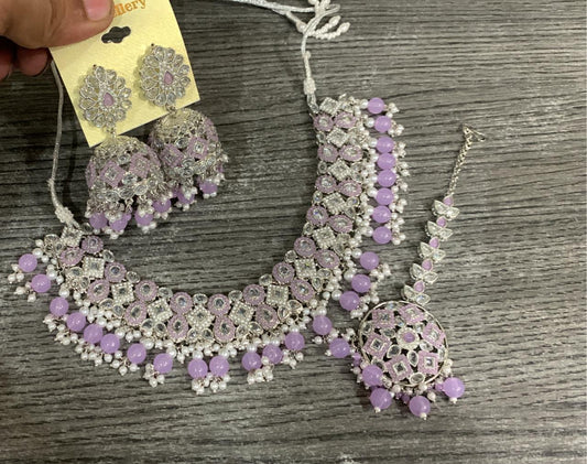 Polki Necklace Set