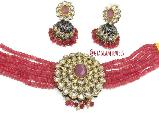 Kundan Pendant Set  image 0
