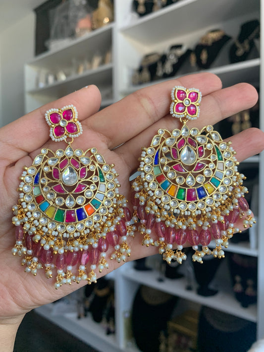 Pachi Kundan Earrings