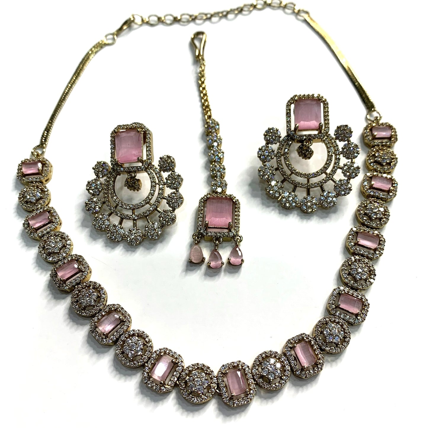 American Diamond Necklace Set  image 0