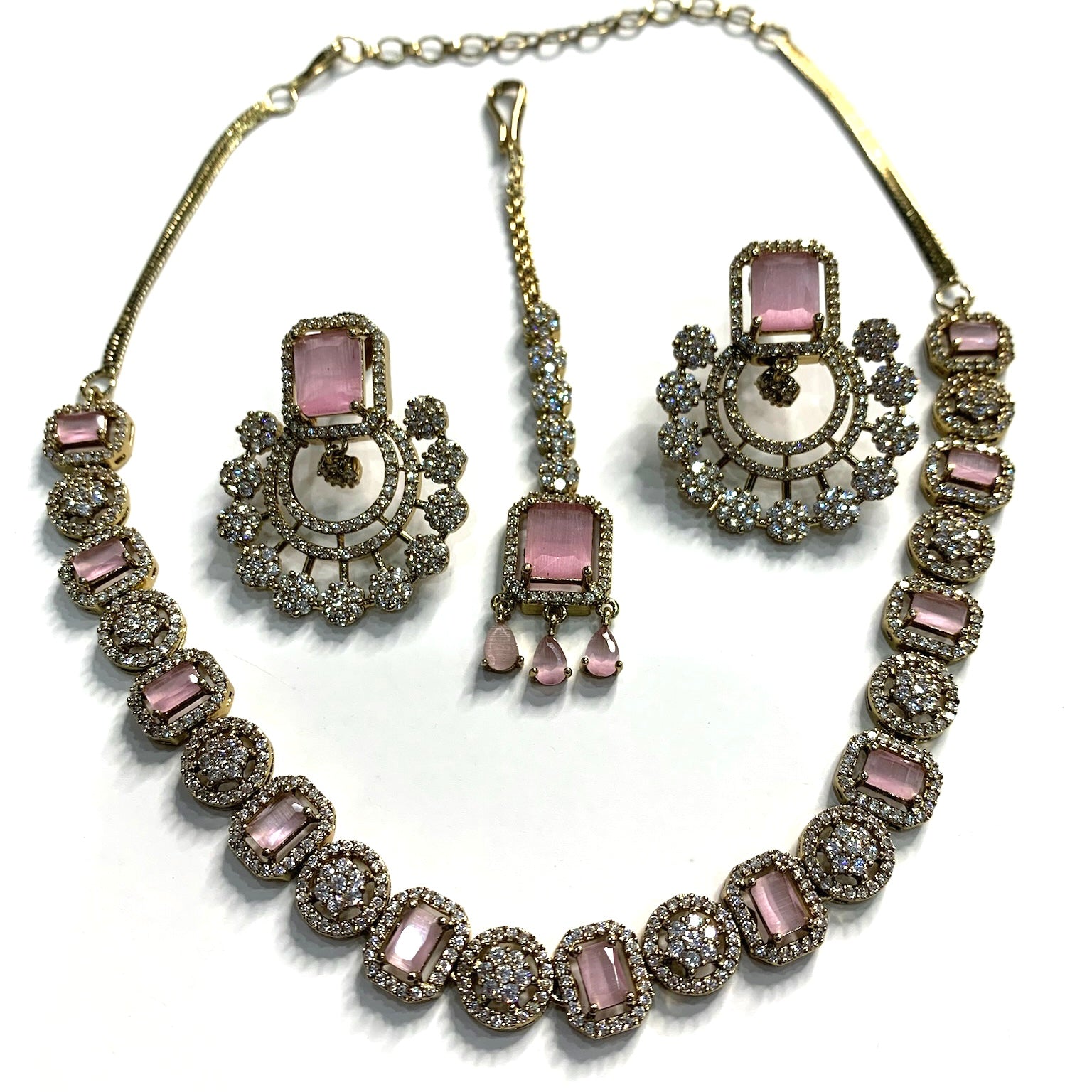 American Diamond Necklace Set  image 0