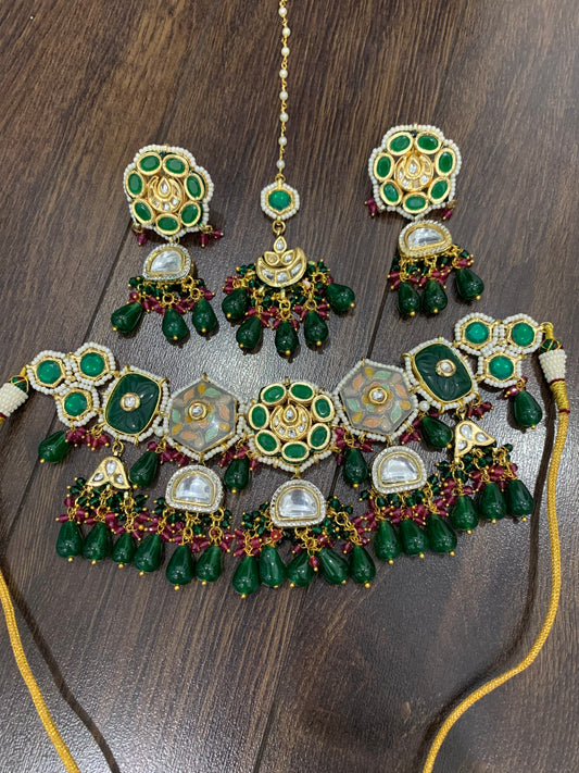 Meenakari Choker Set