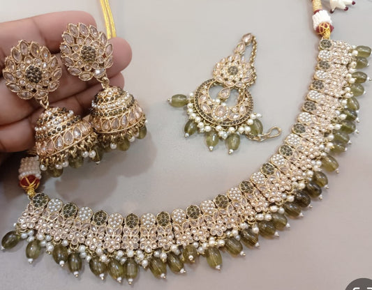 Polki Choker Set