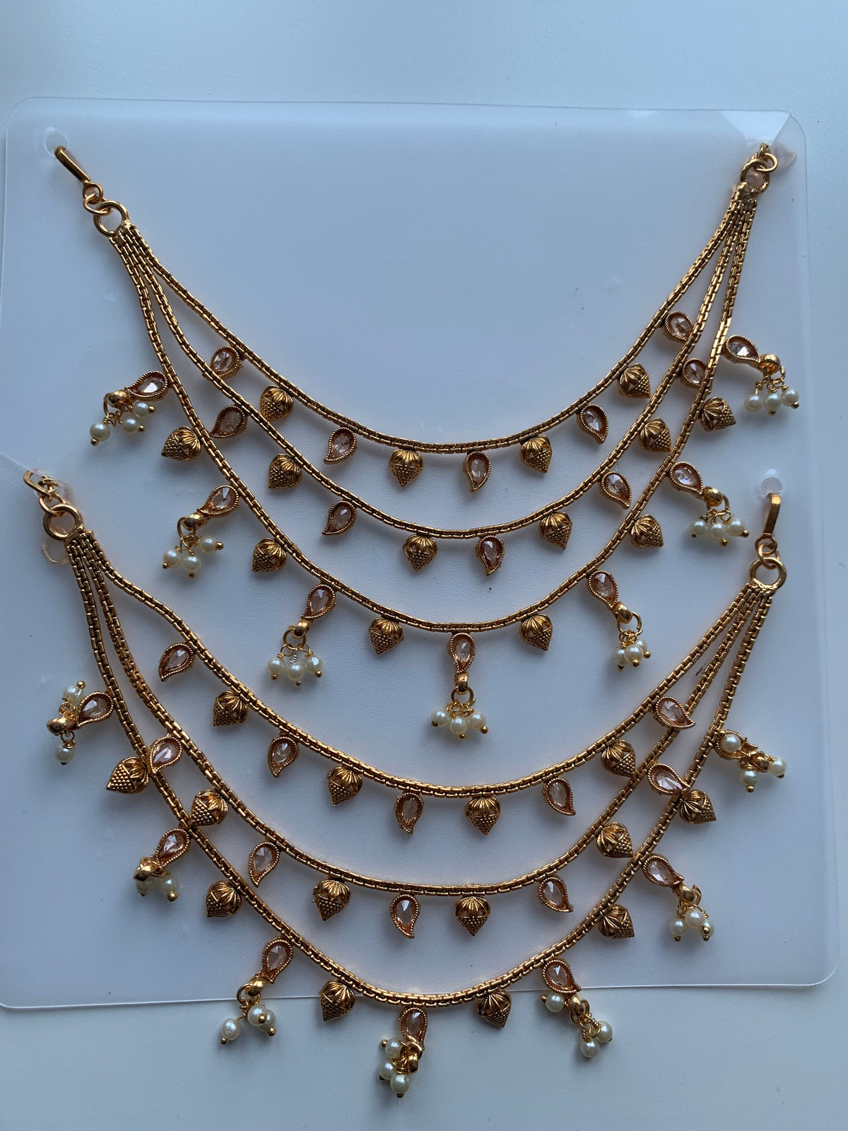 Layered Sahare/Ear Chain