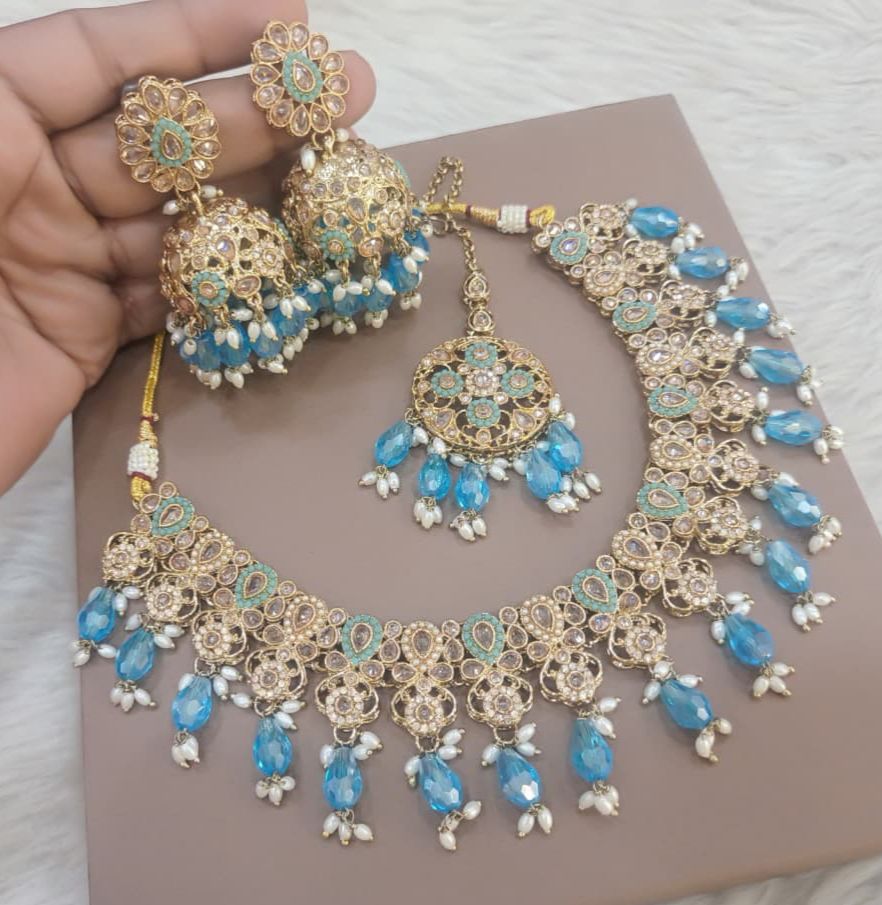 Polki Necklace Set