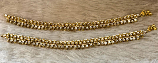 Kundan Anklets