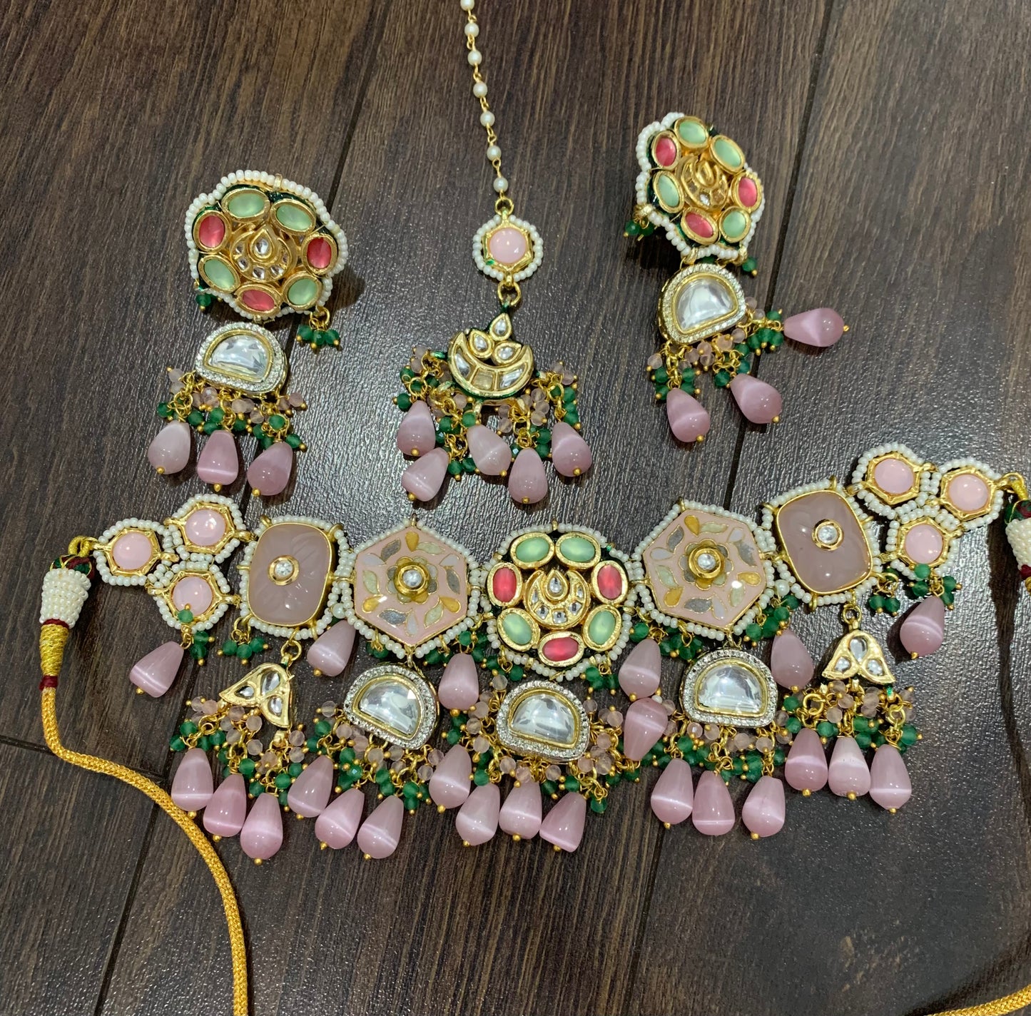 Meenakari Choker Set