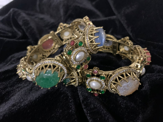 Sabyasachi Inspired Openable Bangles - Size 2.4