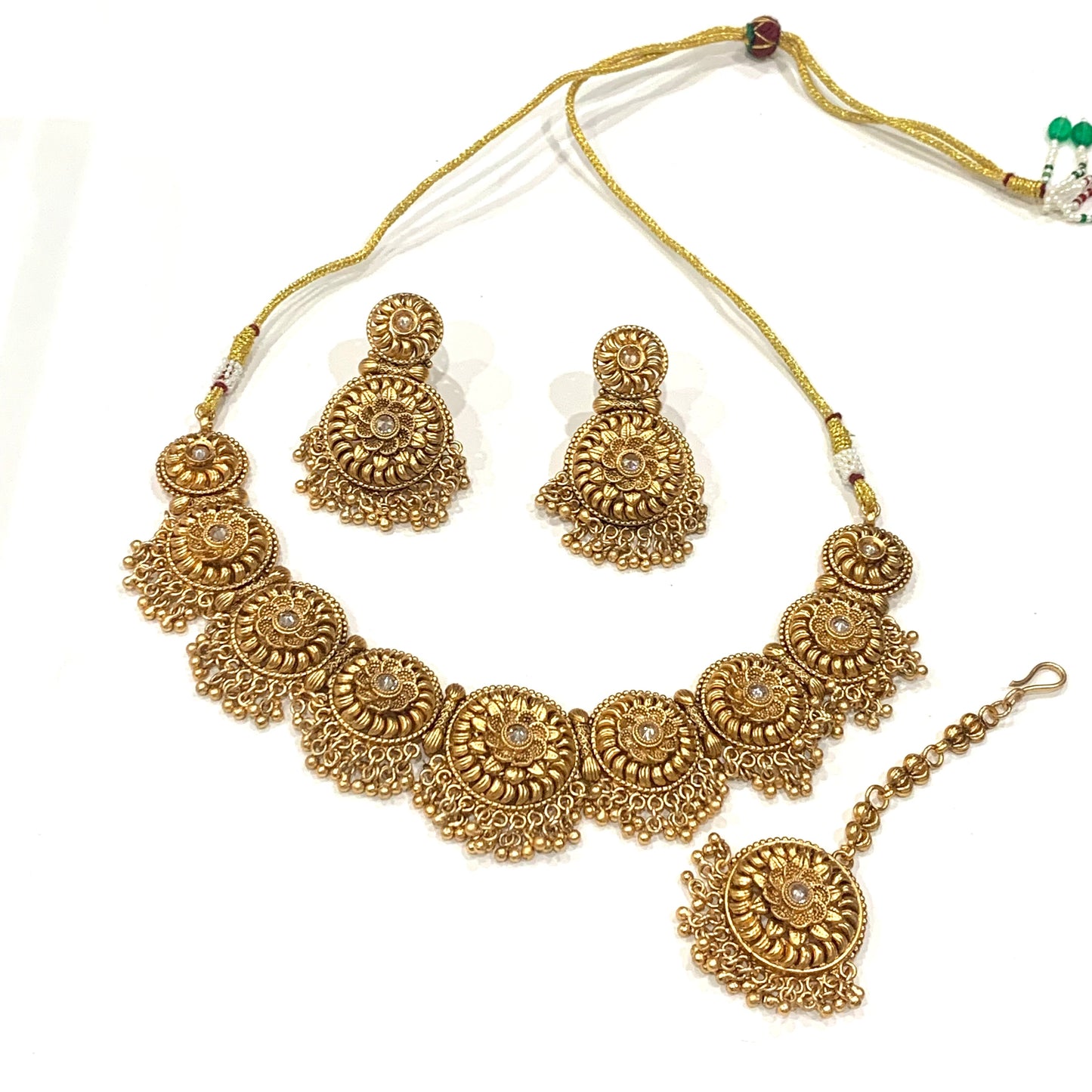 Gold Plated Necklace Set