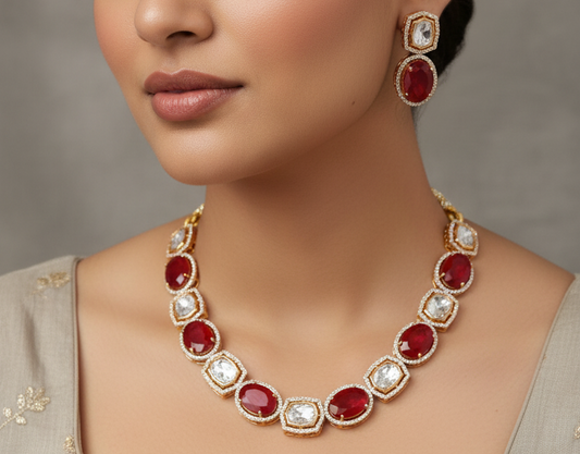 Tyani Kundan Set