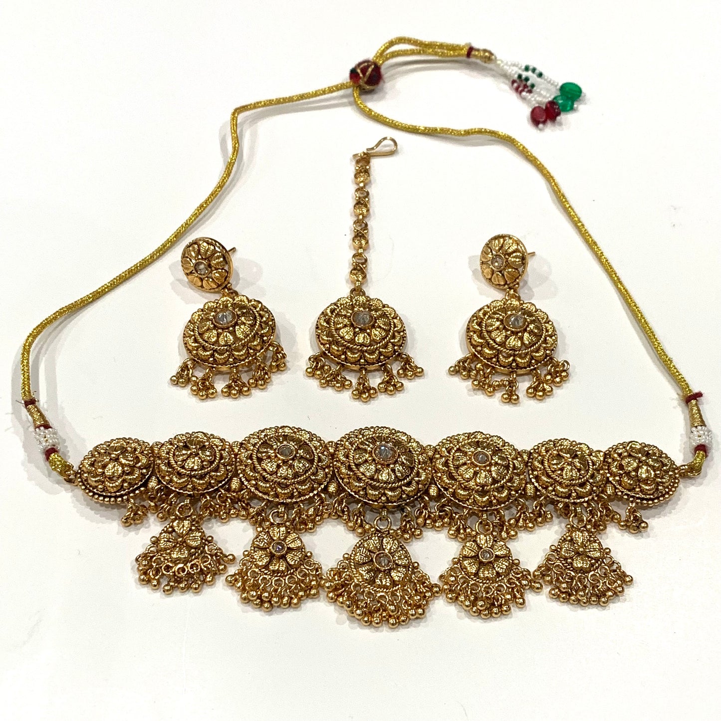 Gold Plated Choker Set