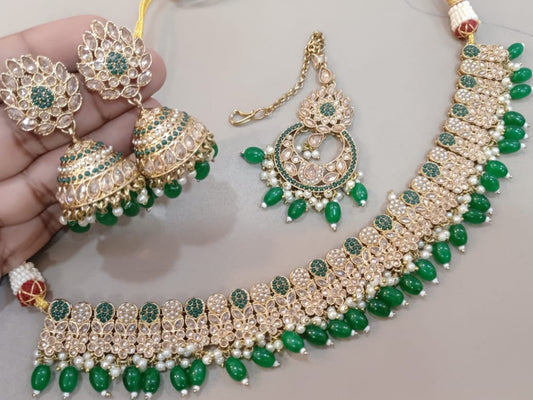 Polki Choker Set