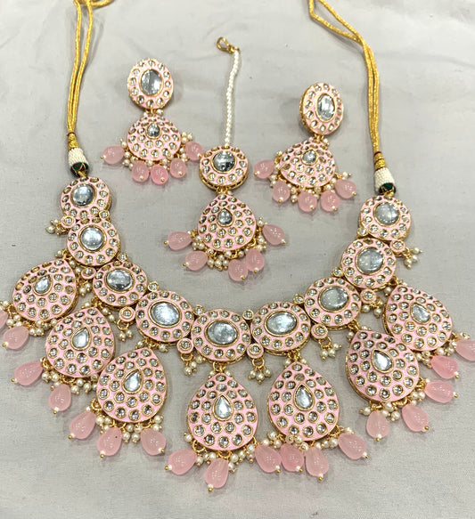 Meenakari Necklace Set
