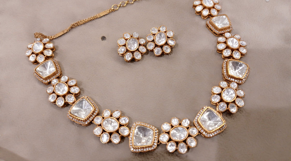 Uncut Kundan Set