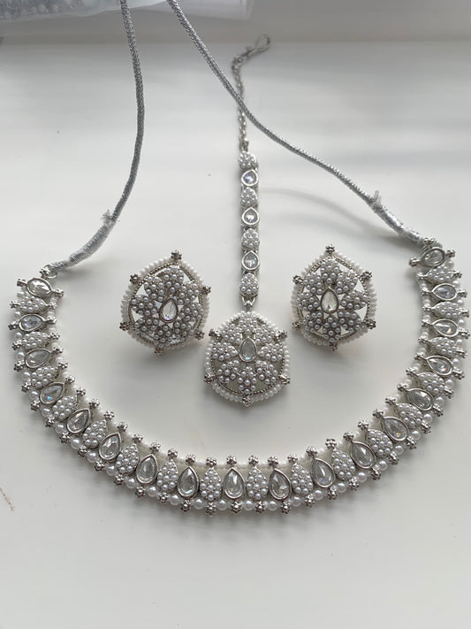 Polki Necklace Set