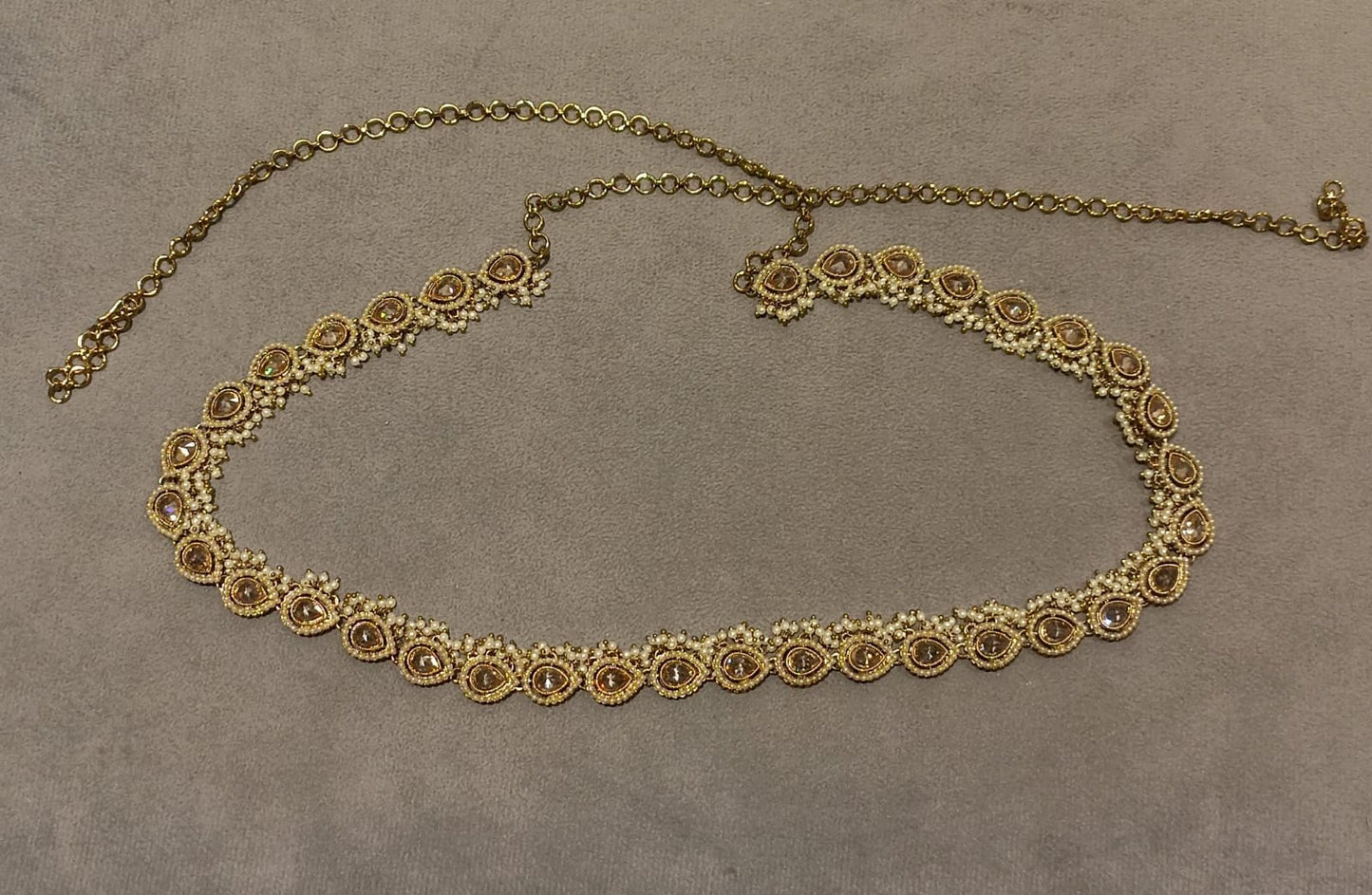 Polki Waist Chain