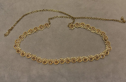 Polki Waist Chain