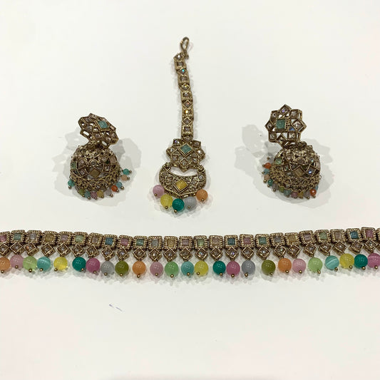 Polki Choker Set