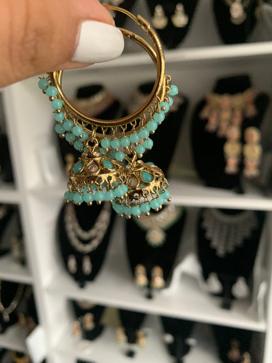 Small Hoop Jhumkas