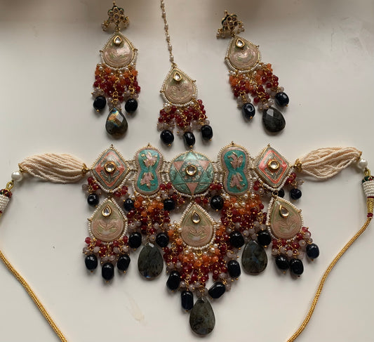 Semi Bridal Choker Set