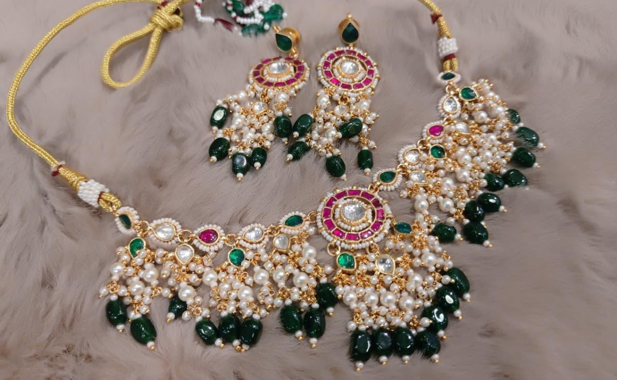 Pachi Kundan Set