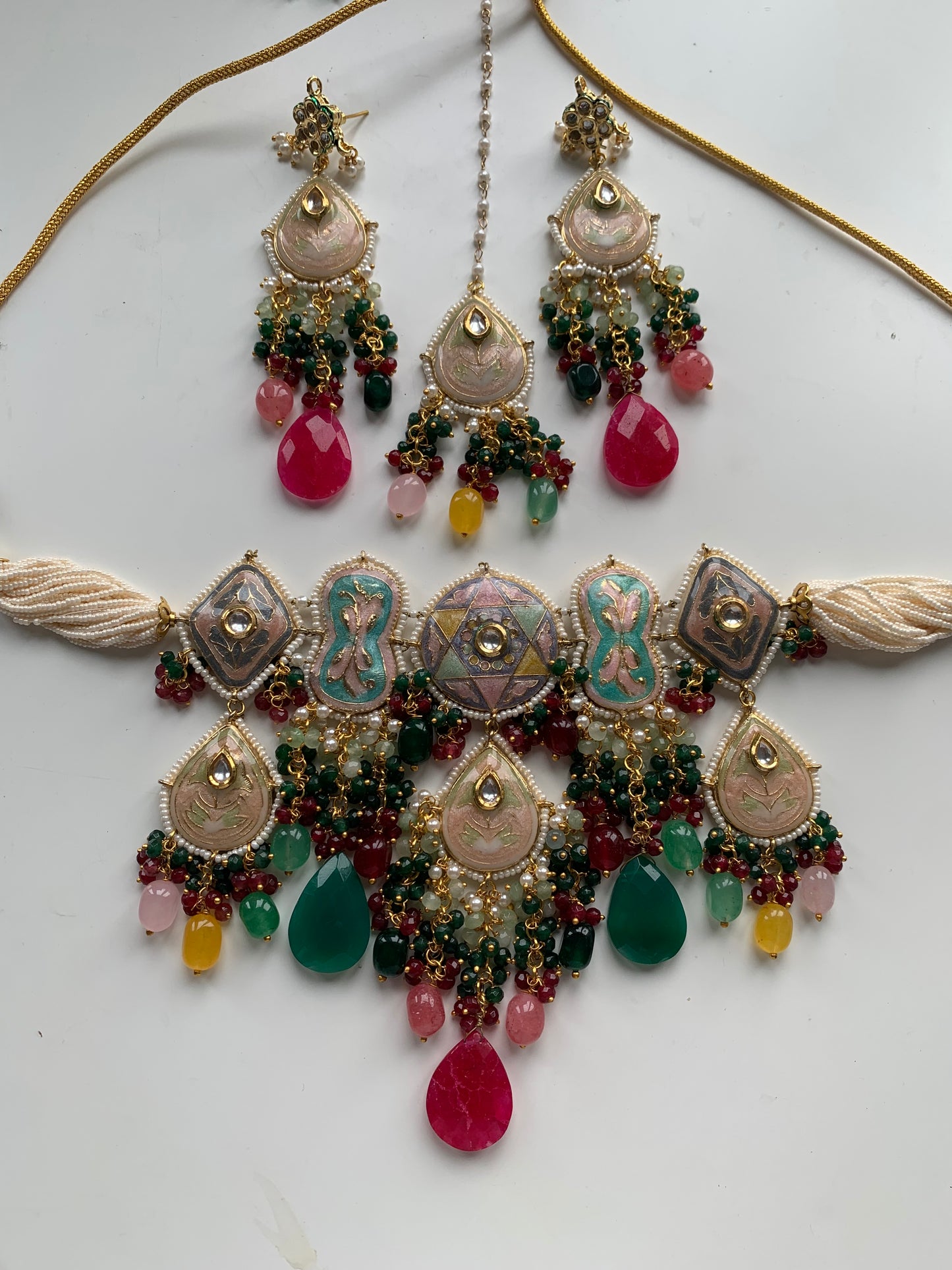 Semi Bridal Choker Set