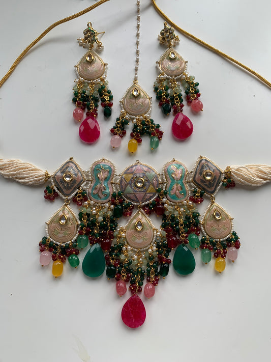 Semi Bridal Choker Set