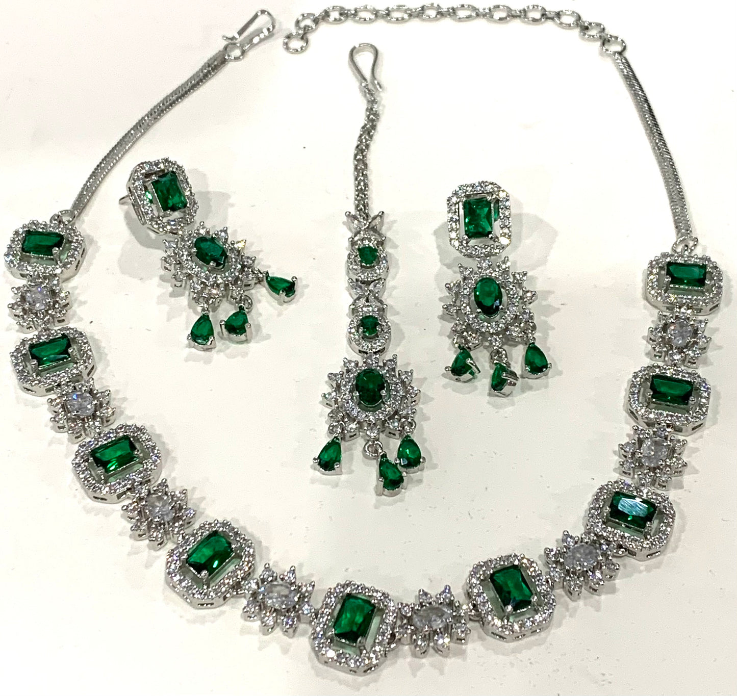 American Diamond Necklace Set