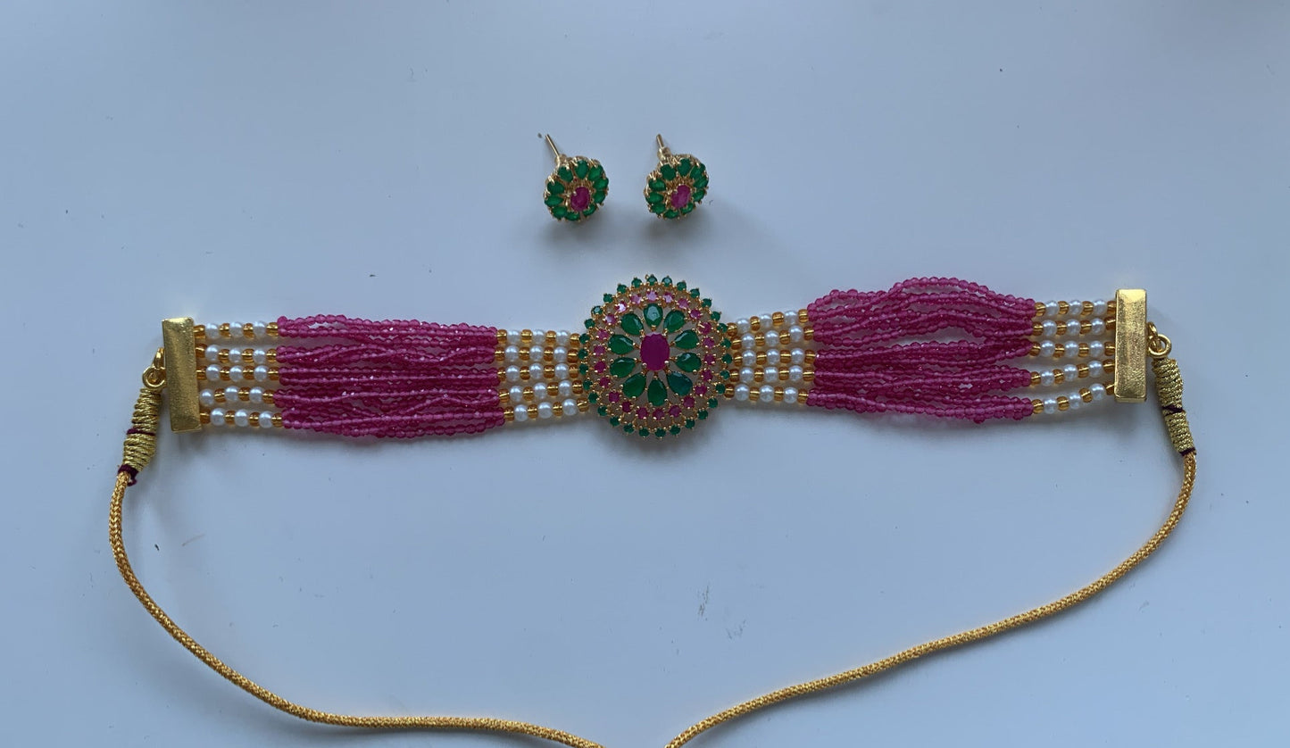 Jadau Choker Set