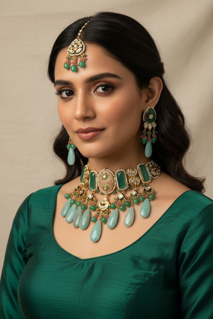 Kundan Choker Set