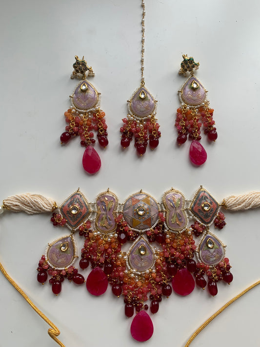 Semi Bridal Choker Set