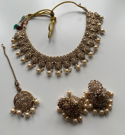 Polki Necklace Set