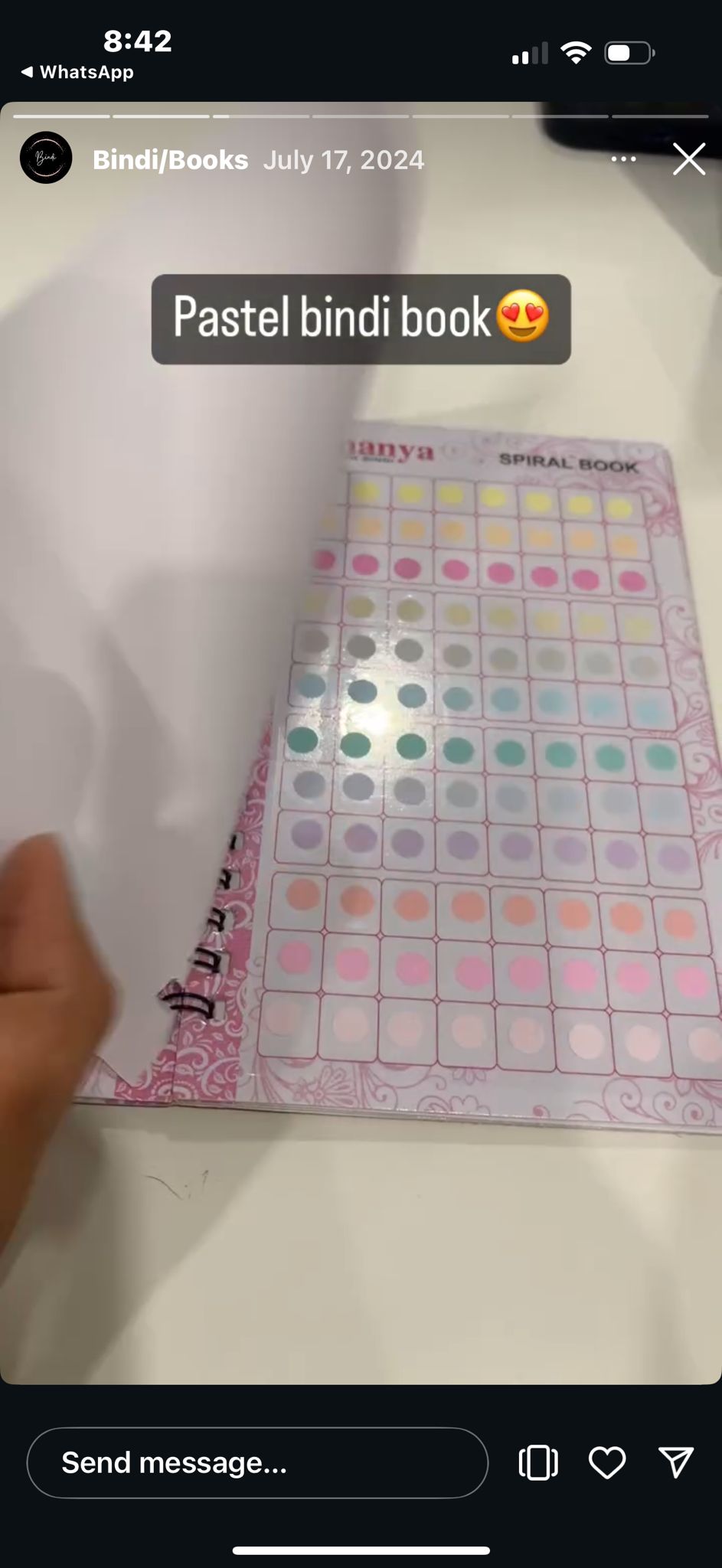 Pastel Bindi Book