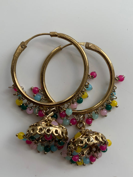 Small Hoop Jhumkis
