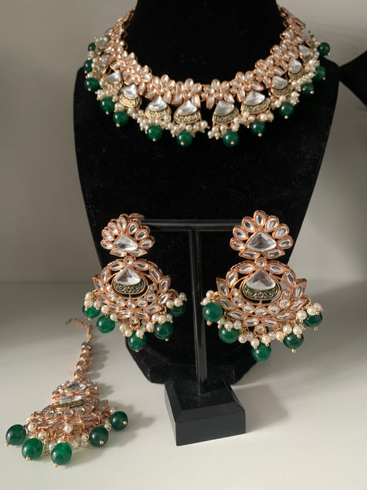 Meenakari Necklace Set