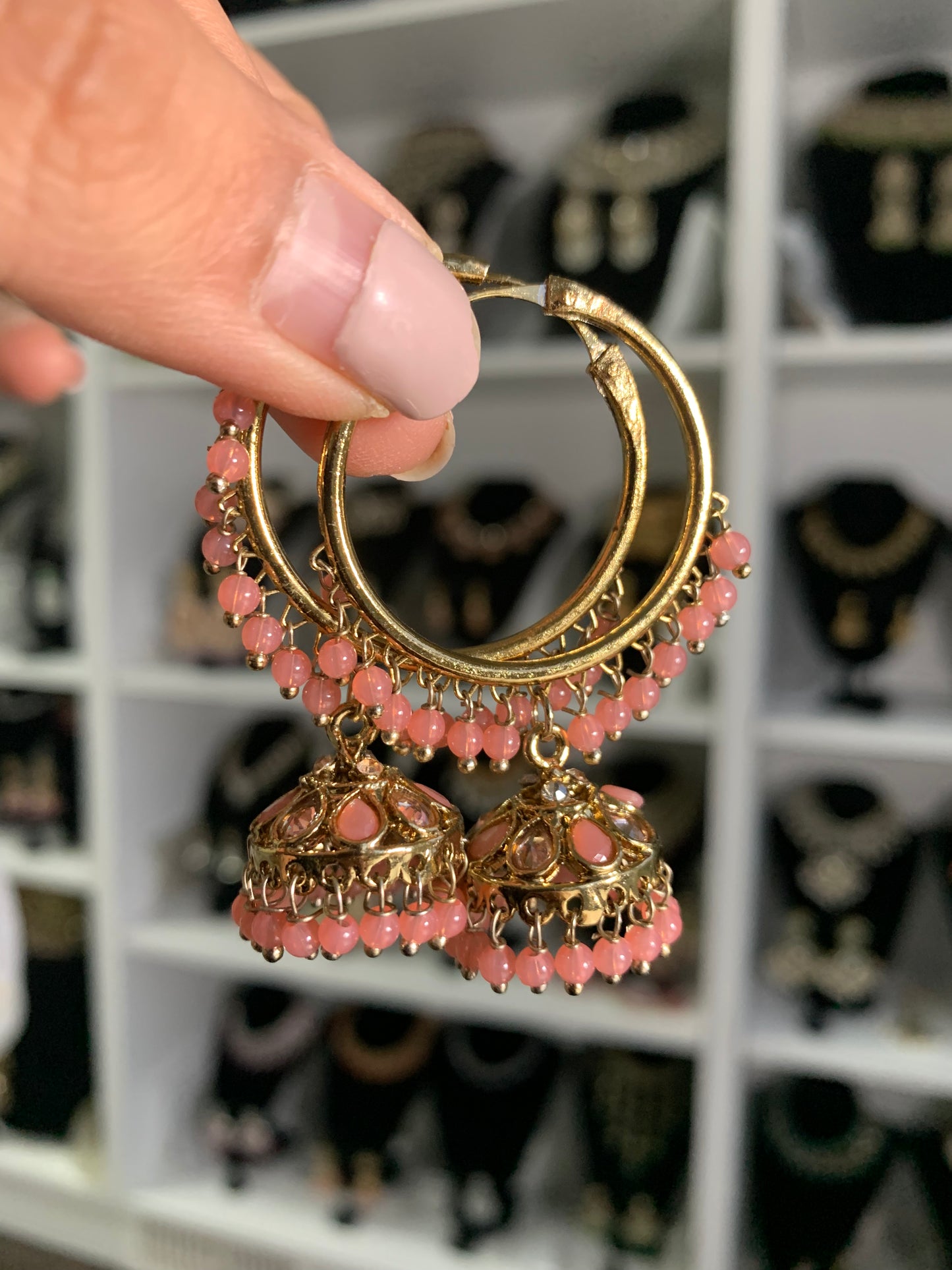 Small Hoop Jhumkas