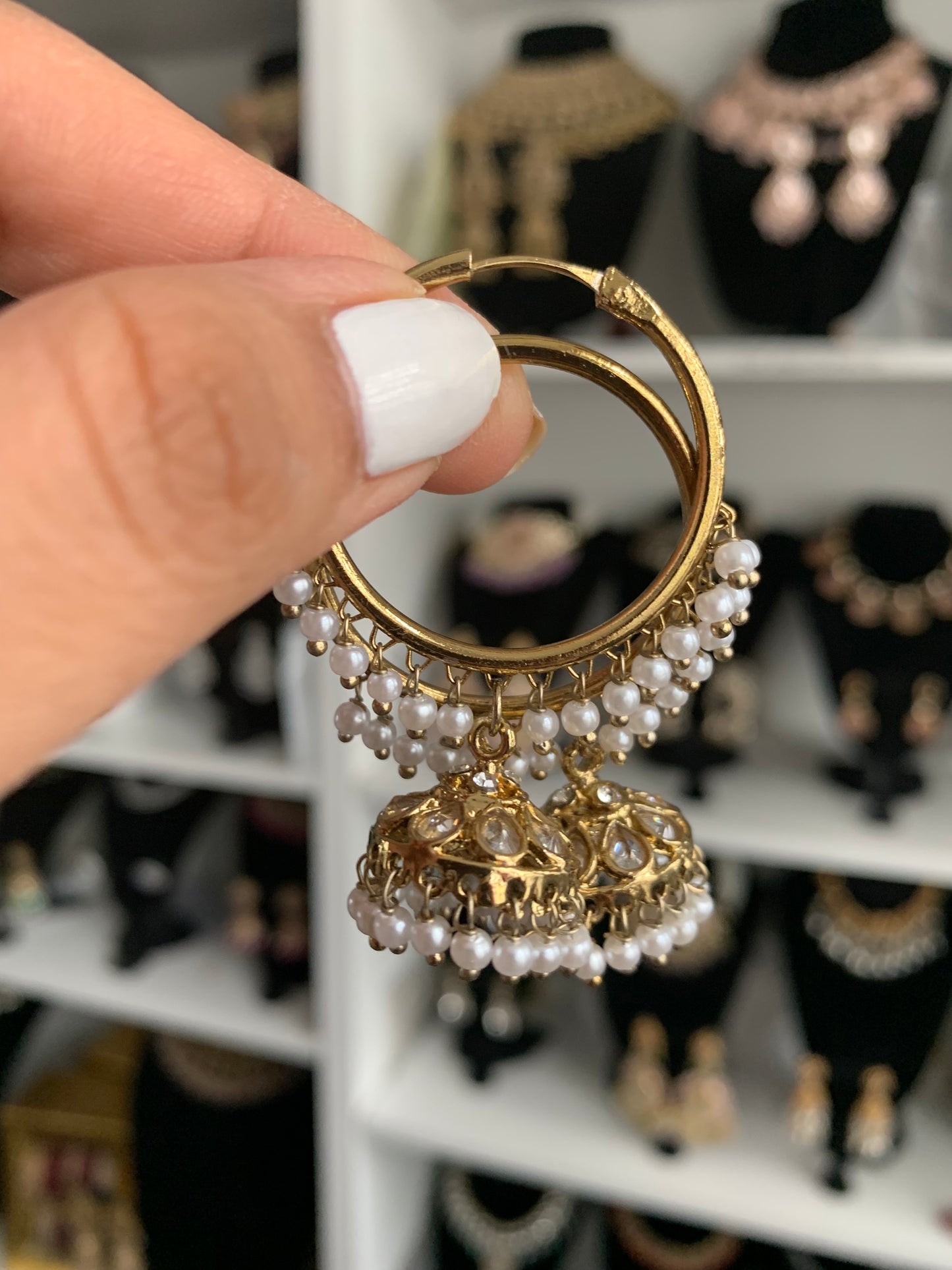 Small Hoop Jhumkas