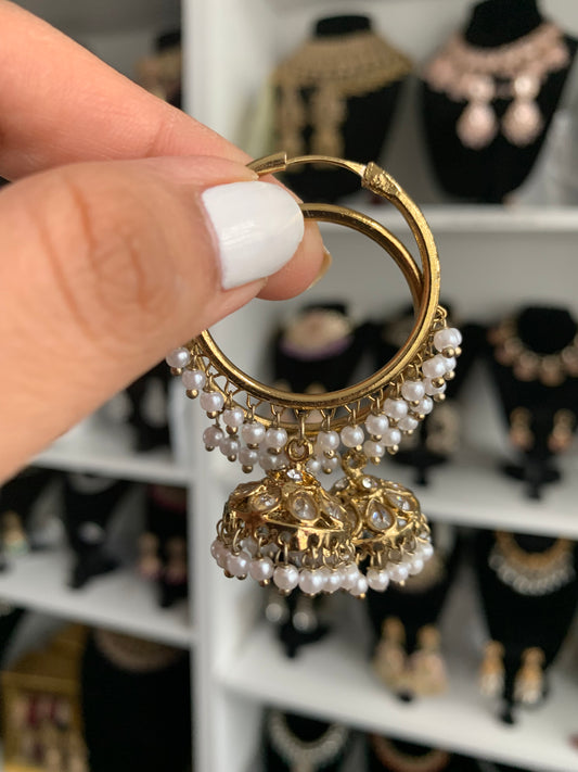Small Hoop Jhumkas