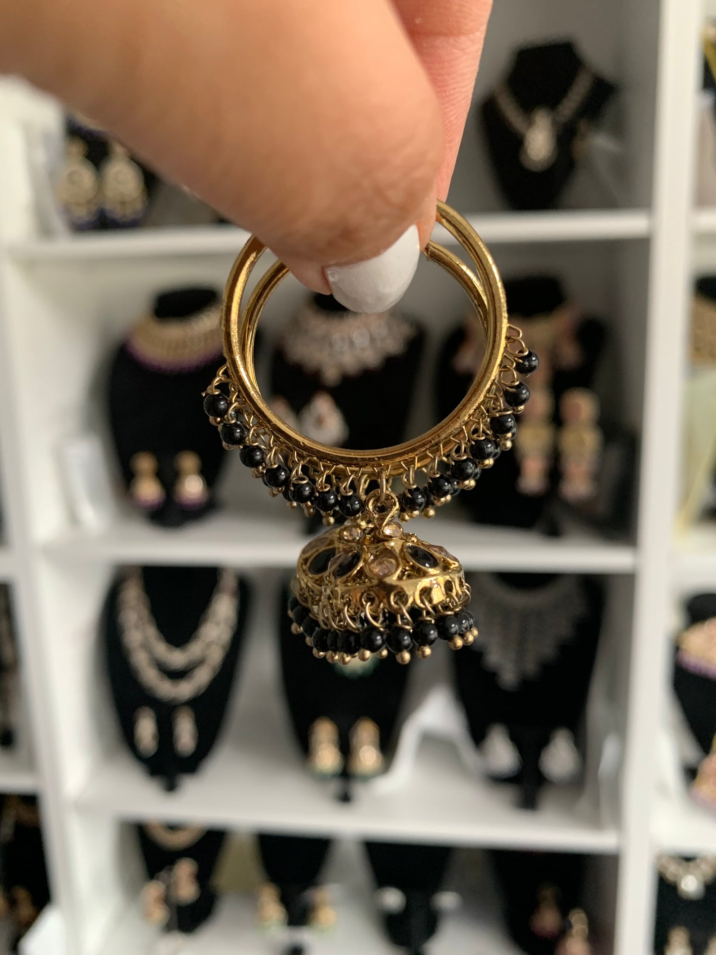 Small Hoop Jhumkas