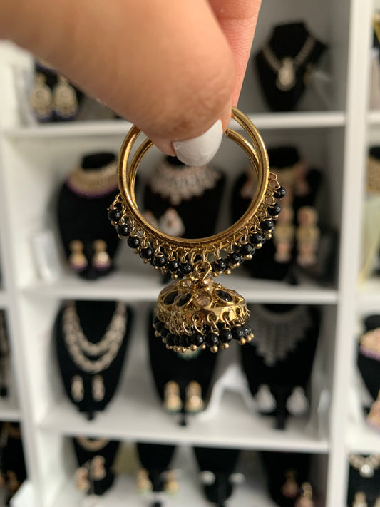 Small Hoop Jhumkas
