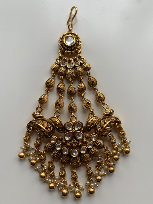 Gold Plates Paasa / Jhumar