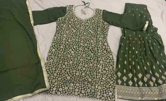 Sharara Suit - Size 46 image 0