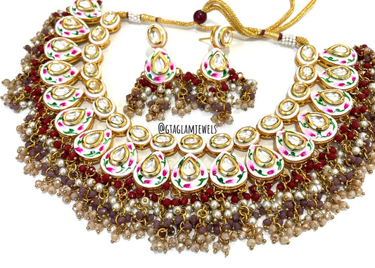 Meena Kundan Set image 0